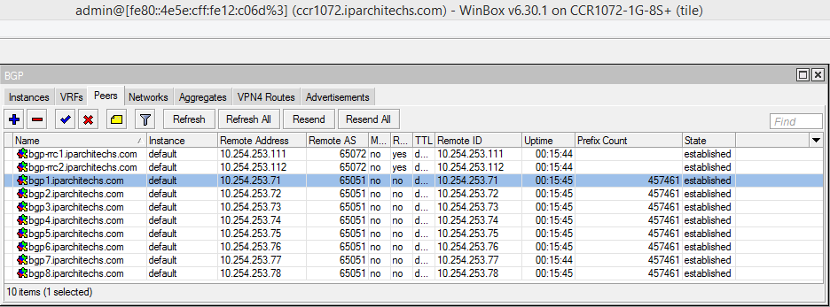 Default t c. Mikrotik ccr1072-1g-8s+. 1072 Mikrotik. Mikrotik BGP. Микротик СССР 1009.