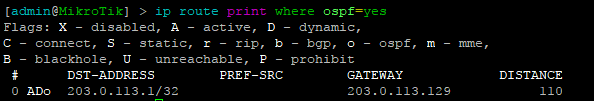 cisco-to-mikrotik-ospf-ip route-print-where-ospf